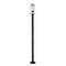Z-Lite Sana 2 Light Outdoor Post Mounted Fixture, Black And Seedy 592PHMR-567P-BK - alternate 1